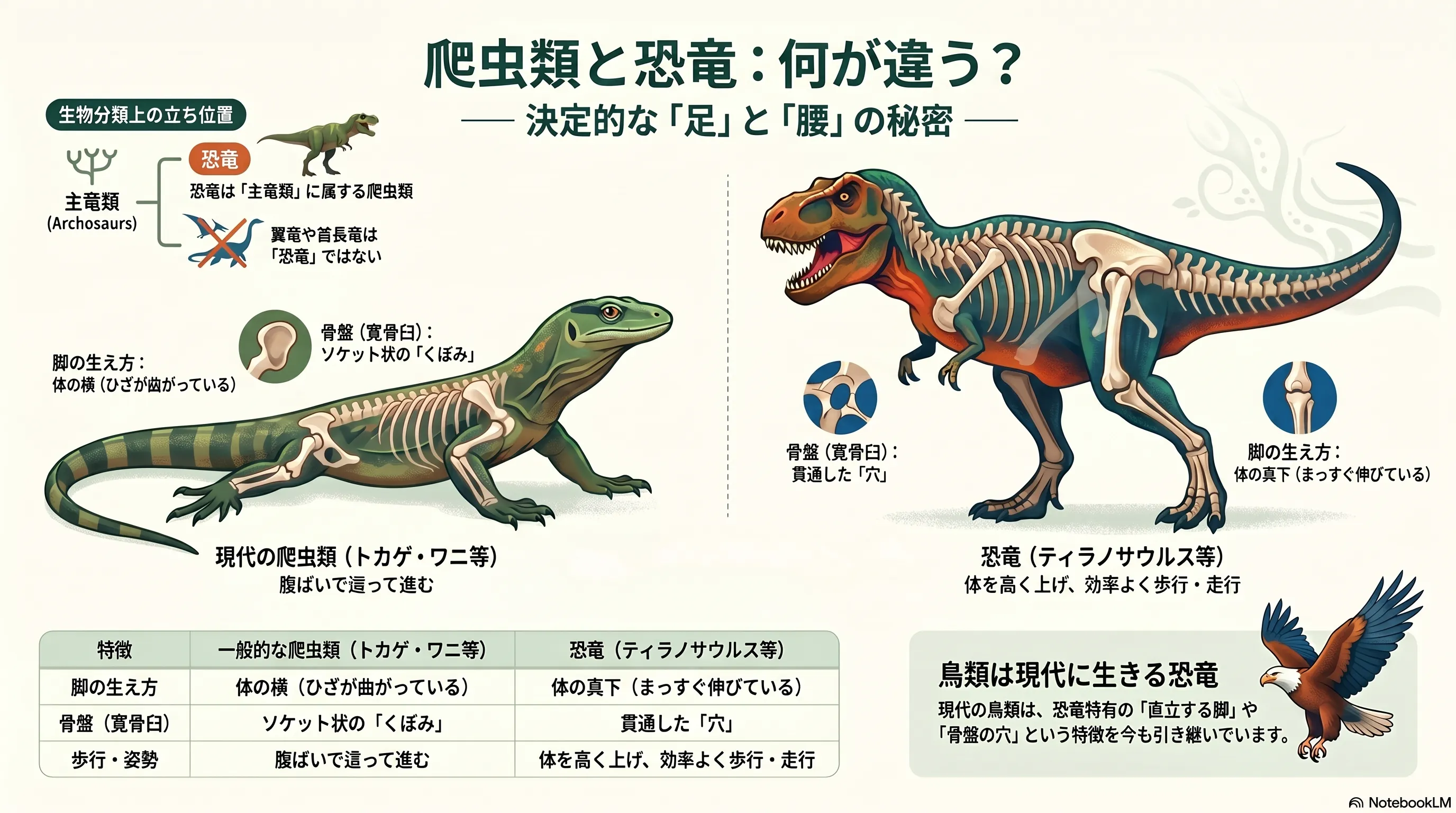 直立歩行と這い歩きにおける呼吸効率の比較イメージ