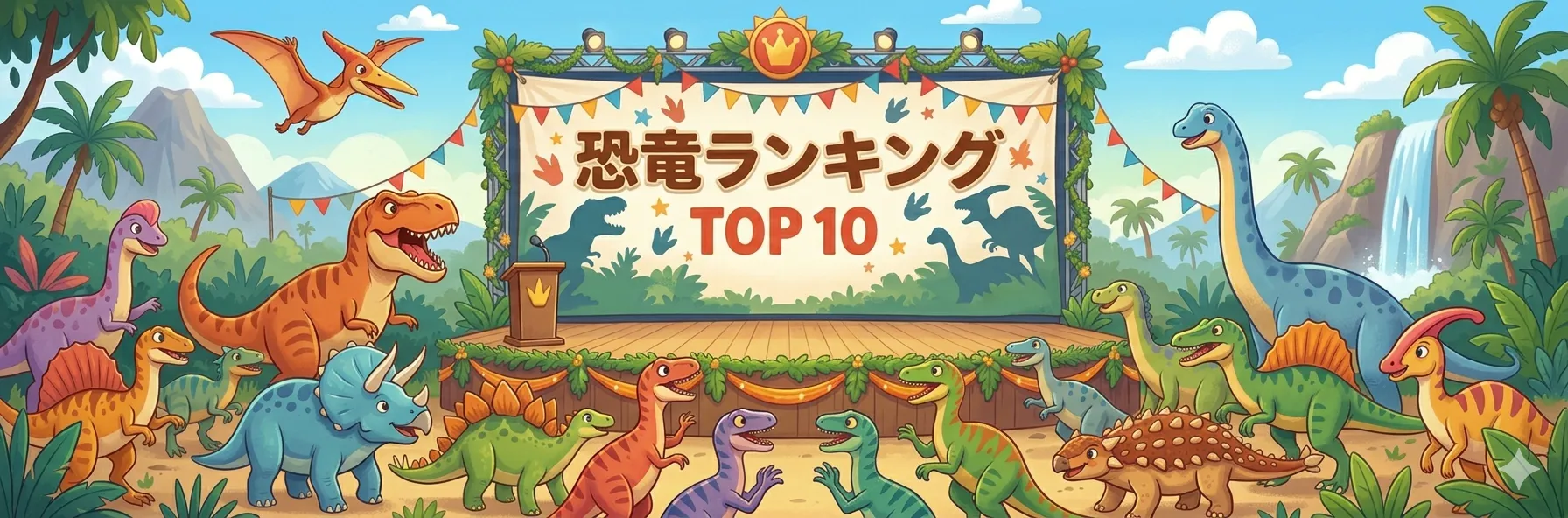 子供に人気の恐竜ランキングTOP10！なぜ人気なのかも解説