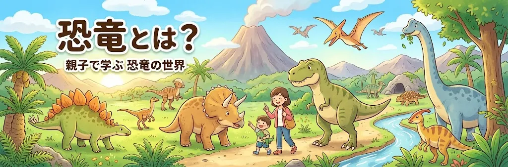 恐竜とは？子供でもわかる定義・種類・絶滅の理由